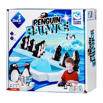 Clown Games Penguin Balance game