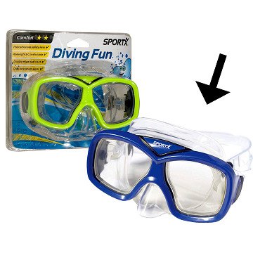 SportX Junior Zwemmasker Blauw