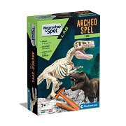 Clementoni Wetenschap & Spel Archeospel - T-Rex Fluo