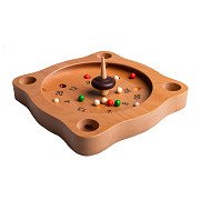 Clown Games Tiroler Roulette Brettspiel aus Holz