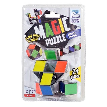 Clown Magic Puzzle Color