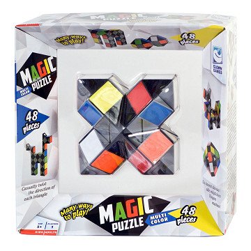 Clown Magic Puzzle Mehrfarbig