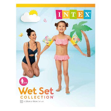 Intex Tropical Buddies Swimming Armbands, 3-6 years