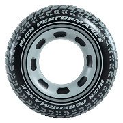 Intex Swimming Ring Car Tire, 91cm