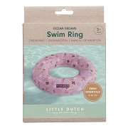 Little Dutch Ocean Dreams Schwimmring , Rosa, 50 cm