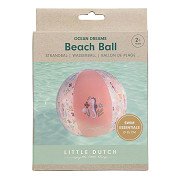 Little Dutch Ocean Dreams Beach Ball Pink, 35cm