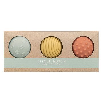 Little Dutch Farm Sensory Balls, 3-tlg.