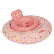 Little Dutch Ocean Dreams Baby Swim Ring Pink, 67cm