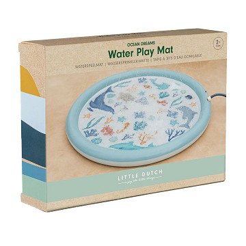 Little Dutch Ocean Dreams Water Play Mat Blue, 150cm