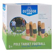 Outdoor Play Wooden Posts Football