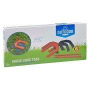 Outdoor Play Wooden Horseshoe Throw
