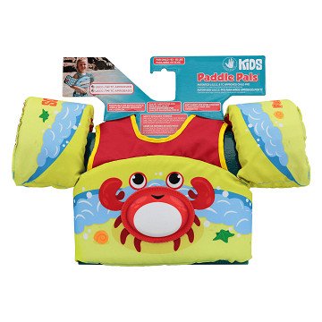 Paddle Pal Life Jacket Crab, 3-6 Years