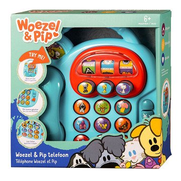 Woezel en Pip Telephone with Sound
