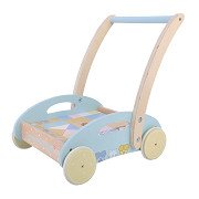 Woezel and Pip Baby Block Cart Walker