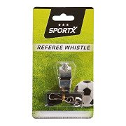 SportX Schiedsrichterpfeife Metall