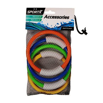 SportX Dive Rings, 4 pcs.