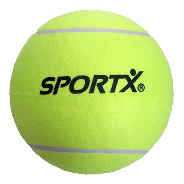 SportX Jumbo Tennis Ball XL Yellow, 22cm