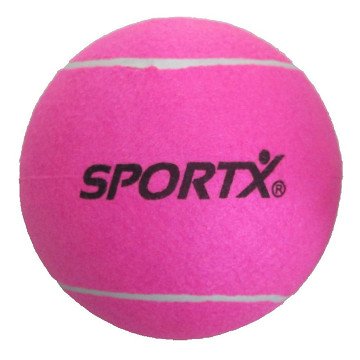 SportX Jumbo Tennis Ball XL Pink, 22cm