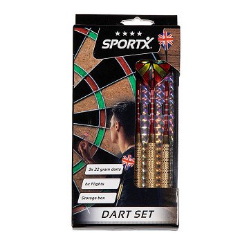 SportX Dart Deluxe im Etui 22 Gramm