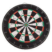 SportX Dartboard Flocked with 6 Darts