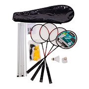 SportX Badminton-Set mit Netz