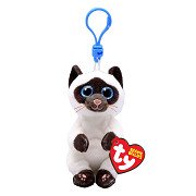 Ty Beanie Babies Bellies Clip Miso Siamese, 10cm