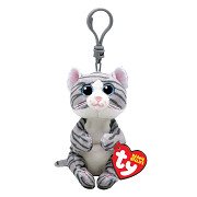 Ty Beanie Babies Bellies Clip Mitzi Cat, 10cm