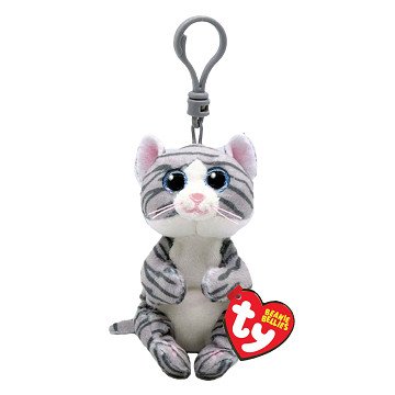 Ty Beanie Babies Bellies Clip Mitzi Katze, 10 cm