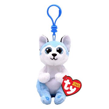 Ty Beanie Babies Bellies Clip Thunder Husky, 10 cm