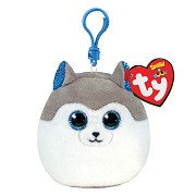 Ty Squish a Boo Clips Slush Husky, 8 cm