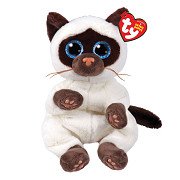 Ty Beanie Babies Bellies Miso Siames Cat, 15cm