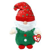 Ty Beanie Boos Weihnachtszwerg Gnolan-Elf, 15 cm