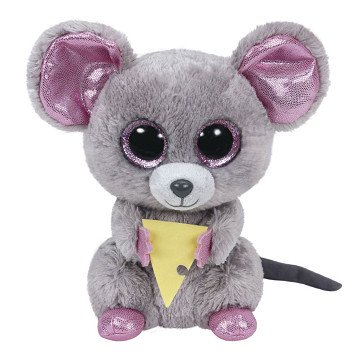 Ty Beanie Boo's Squeaker Mouse, 15cm