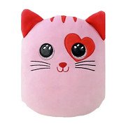 Ty Squish a Boo Heart Flirk  Cat, 20cm