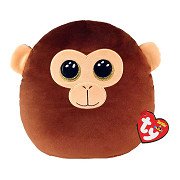 Ty Squish a Boo Dunston Brown Monkey, 20cm