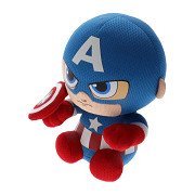 Ty Beanie Babies Marvel Captain America weich, 15 cm