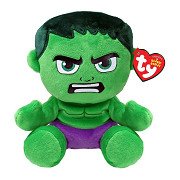 Ty Beanie Babies Marvel Hulk weich, 15 cm