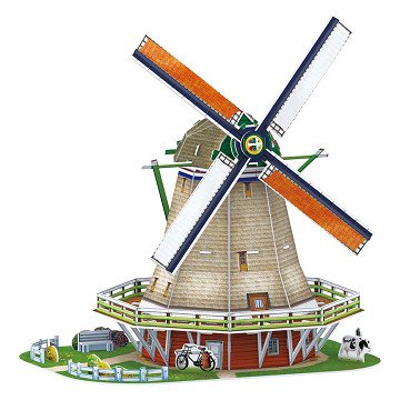 Cubic Fun 3D Puzzle Dutch Windmill