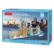 Kubisches lustiges 3D-Puzzle City Line London