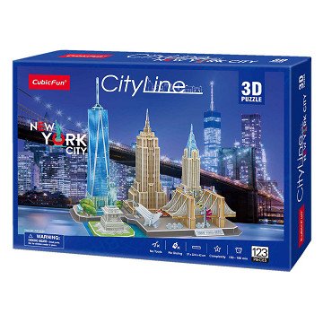 Cubic Fun 3D Puzzle City Line New York City
