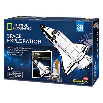 Cubic Fun 3D Puzzle National Geographic Space Discovery
