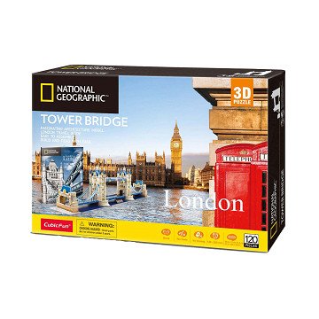 Cubic Fun 3D Puzzle National Geographic Tower Bridge