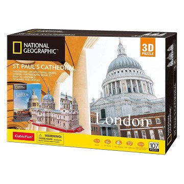 Cubic Fun 3D-Puzzle National Geographic St. Paul's Cathedral