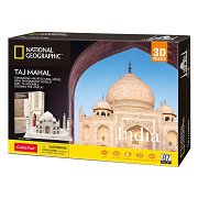 Kubisches lustiges 3D-Puzzle National Geographic Taj Mahal
