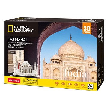 Cubic Fun 3D Puzzel National Geographic Taj Mahal