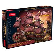 Kubisches lustiges 3D-Puzzle Queen Anne Revenge