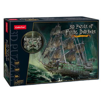 Cubic Fun 3D Puzzle Flying Dutchman with LED Lighting