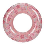 Little Dutch Pink Flower Swim Ring, 50cm