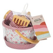 Little Dutch Pink Flower Strandset, 5-tlg.