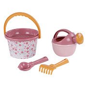 Little Dutch Pink Flower Beach Set, 5 pieces.